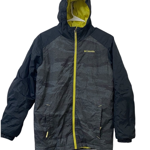Columbia Kids' Black and Yellow Jacket - Picture 1 of 16